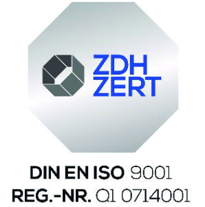Logo ISO-Zertifizierer ZDH-Zert